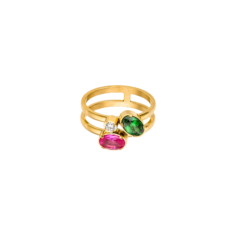 Chic Women's Rings for Fashion-Forward Looks-Harmony Ring