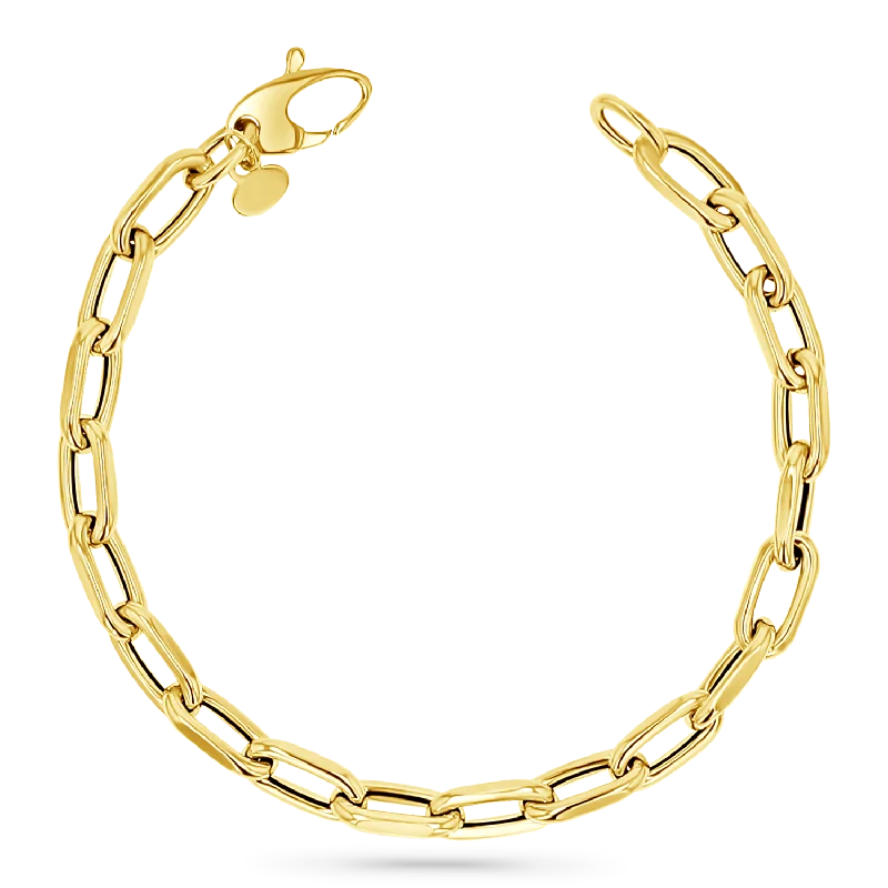 Bracelets for Men with Spiritual Symbols-La Brea Chain Bracelet