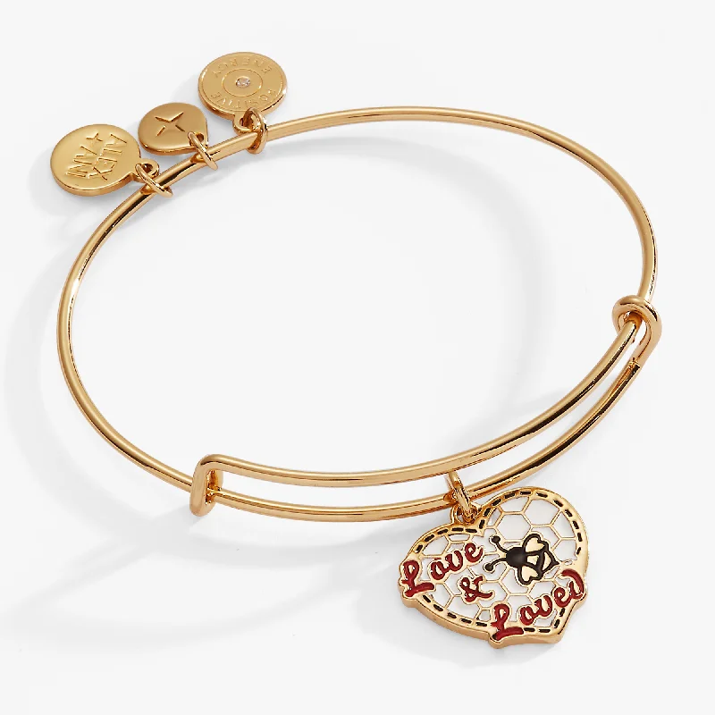 Unique Designs for Women's Bangles-“Love and Bee Loved” Bangle