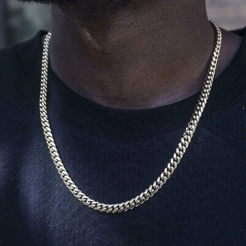 Exclusive Men's Necklaces & Pendants for the Modern Gentleman-GLD Signature Cuban in Yellow Gold- 6mm Exclusive Men's Necklaces & Pendants for the Modern Gentleman-GLD Signature Cuban in Yellow Gold- 6mm