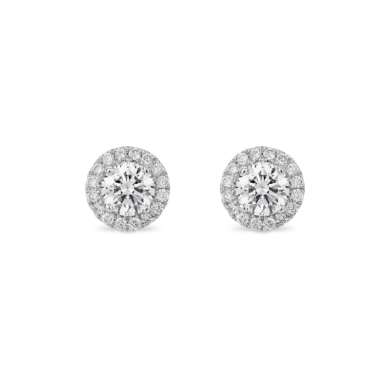 Women's Earrings – Elegant Designs for Every Personality--The Halo Stud Earrings