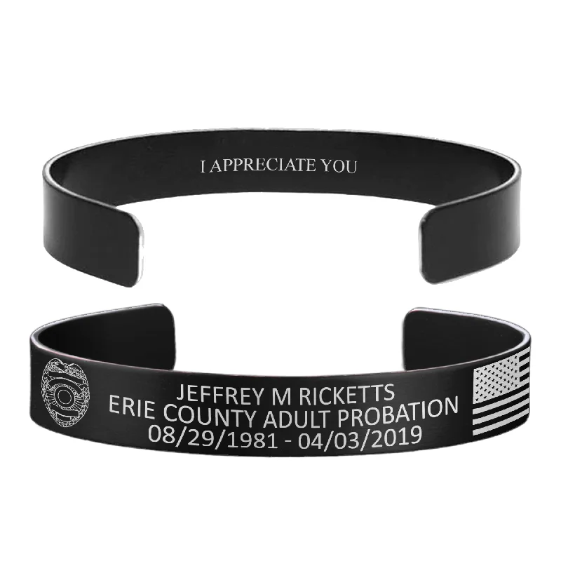 High-Quality Men's Bracelets for Special Gifts-Jeffrey M Ricketts Memorial Band – Hosted by the Ricketts Family High-Quality Men's Bracelets for Special Gifts-Jeffrey M Ricketts Memorial Band – Hosted by the Ricketts Family