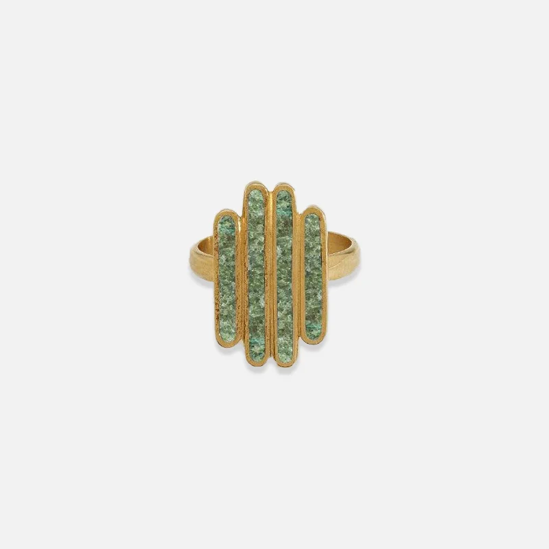 Chic Women's Rings for Fashion-Forward Looks-Four Forests Ring
