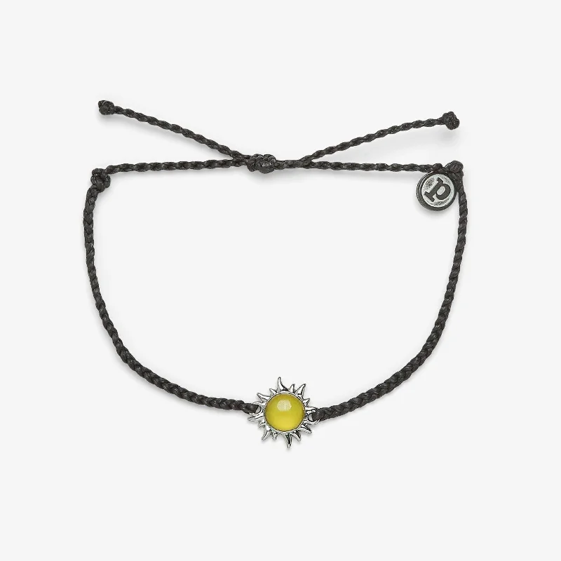 Simple Cuff Bangles for Women-Celestial Sun Bracelet