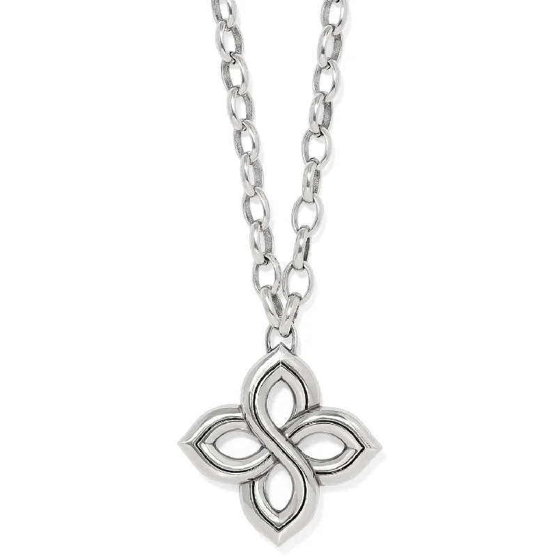 Shop Classic Women's Necklaces & Pendants with a Modern Twist-Interlok Floral Knot Bold Necklace Shop Classic Women's Necklaces & Pendants with a Modern Twist-Interlok Floral Knot Bold Necklace