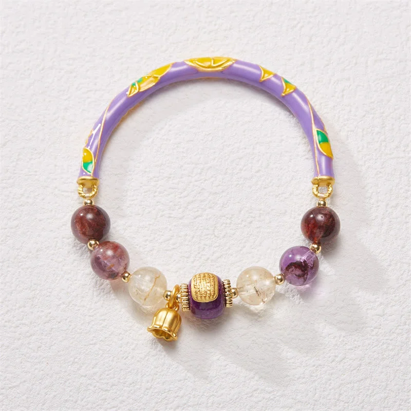 Unique Cuff Bangles for Women-Buddha Stones Purple Phantom Purple Jade Scripture Citrine Love Wisdom Bracelet Bangle Unique Cuff Bangles for Women-Buddha Stones Purple Phantom Purple Jade Scripture Citrine Love Wisdom Bracelet Bangle