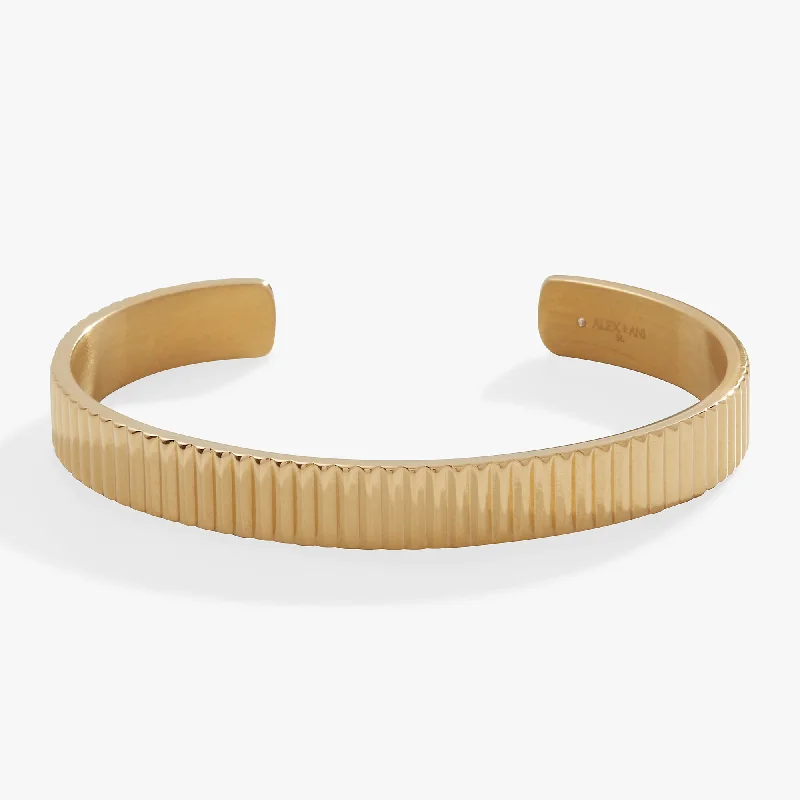 Bohemian Bangles for Women-Textured Cuff Bracelet