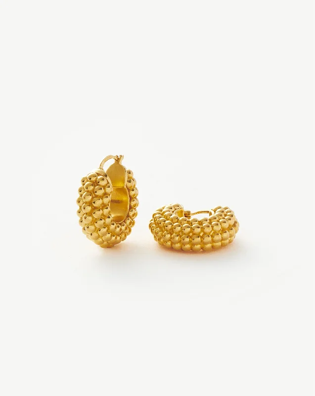 Women's Earrings – Elegant Designs for Every Personality--Baya Hoop Earrings | 18k Gold Plated Women's Earrings – Elegant Designs for Every Personality--Baya Hoop Earrings | 18k Gold Plated