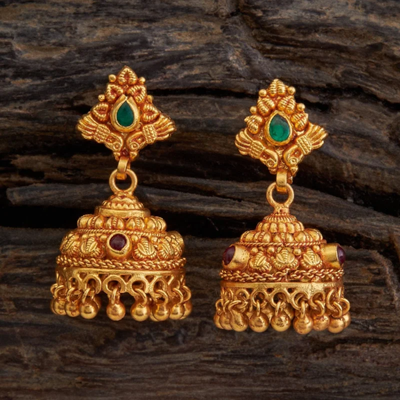 Women's Earrings – Elegant Designs for Every Personality--Silver Temple Earring 174349
