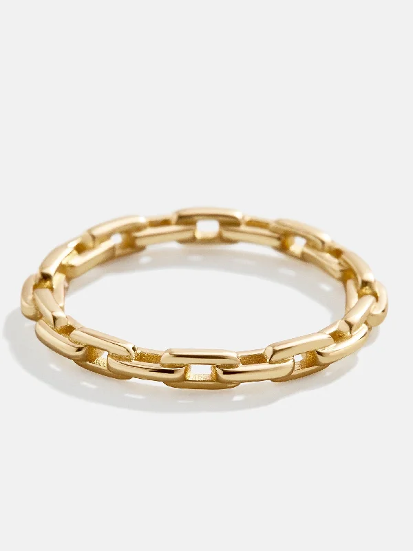 Chic Women's Rings for Fashion-Forward Looks-Hera Ring - 18K Gold Plated Sterling - Gold