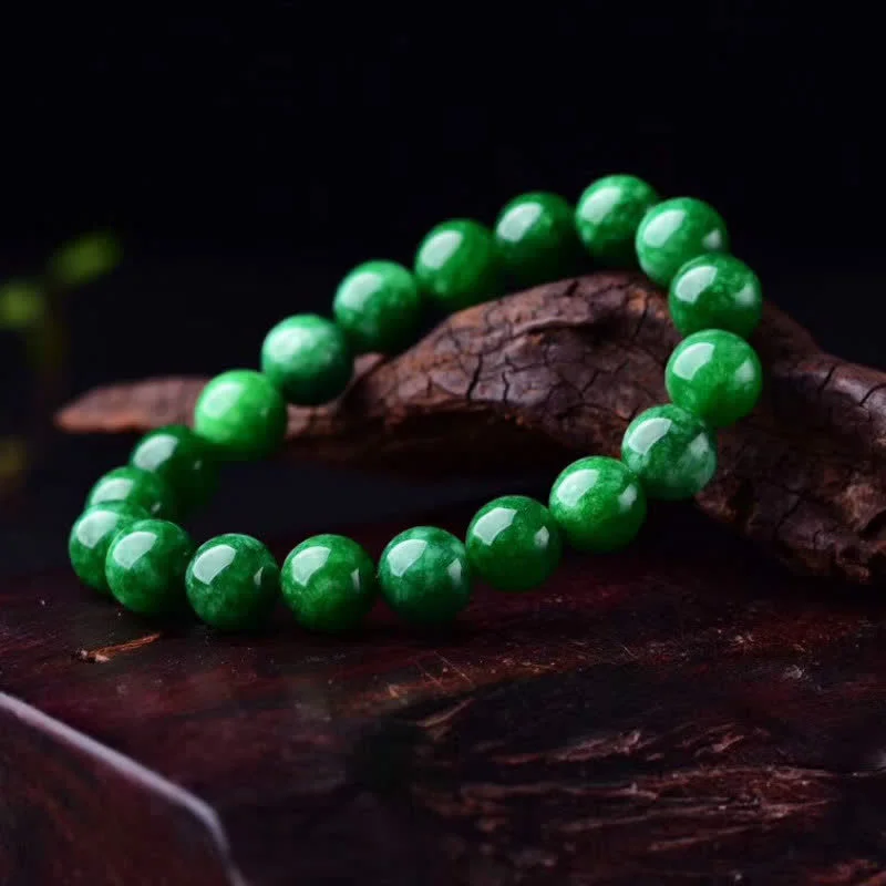 Men's Bracelet with Simple Design-Buddha Stones Cyan Jade Bead Calm Harmony Bracelet Men's Bracelet with Simple Design-Buddha Stones Cyan Jade Bead Calm Harmony Bracelet