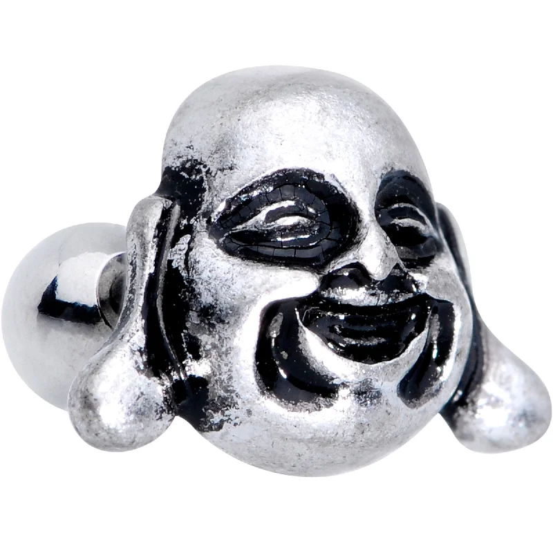 Women's Earrings – Elegant Designs for Every Personality--14 Gauge 1/4 Chubby Buddha Cartilage Tragus Stud