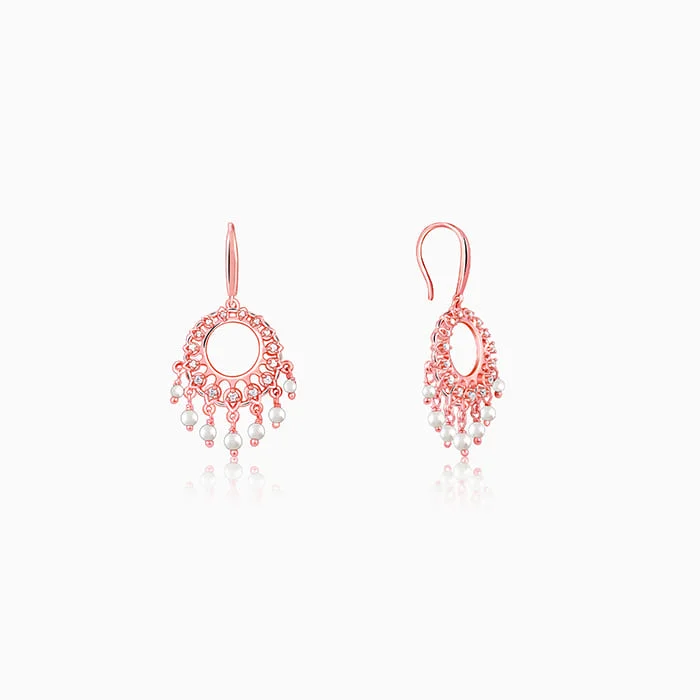 Women's Earrings – Elegant Designs for Every Personality--Rose Gold Mohini Earrings