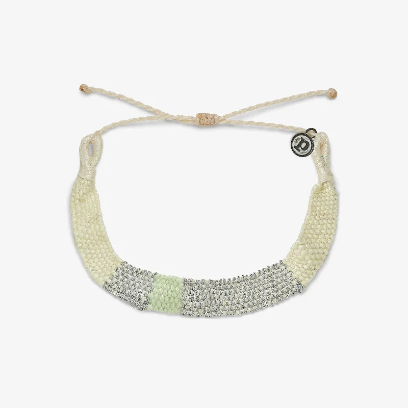 Colorful Bangles with Unique Stones for Women-Metallic Woven Bracelet
