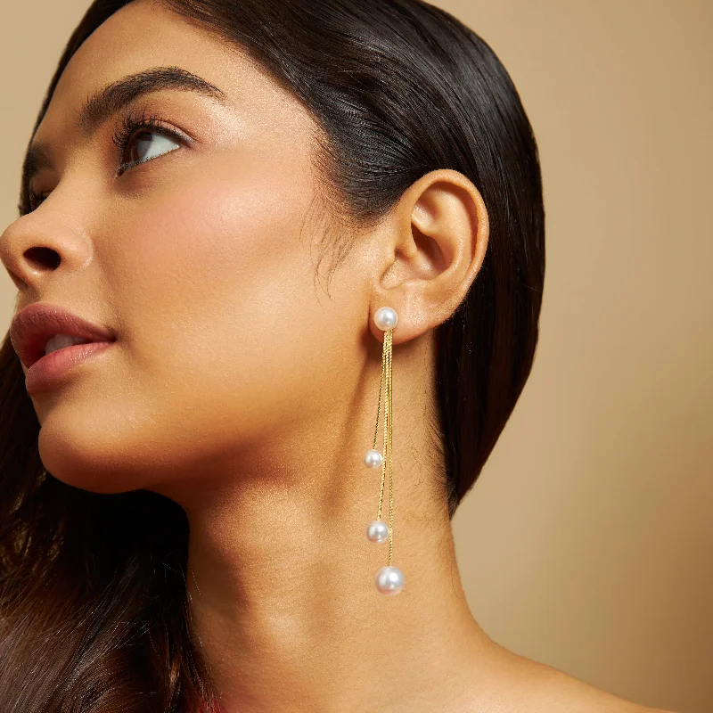 Women's Earrings – Elegant Designs for Every Personality--Trendy Pearl Earring 174234