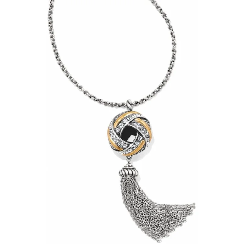 Shop Classic Women's Necklaces & Pendants with a Modern Twist-Tres Twist Long Necklace Shop Classic Women's Necklaces & Pendants with a Modern Twist-Tres Twist Long Necklace