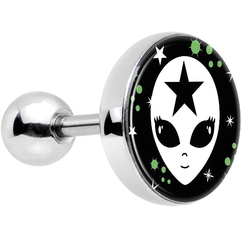 Women's Earrings – Elegant Designs for Every Personality--Starry Cute Alien Tragus Cartilage Earring Women's Earrings – Elegant Designs for Every Personality--Starry Cute Alien Tragus Cartilage Earring