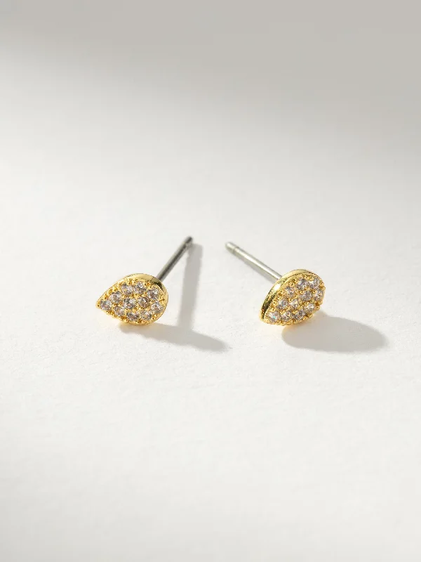 Women's Earrings – Elegant Designs for Every Personality--Wishful Pavé Stud Earrings Women's Earrings – Elegant Designs for Every Personality--Wishful Pavé Stud Earrings