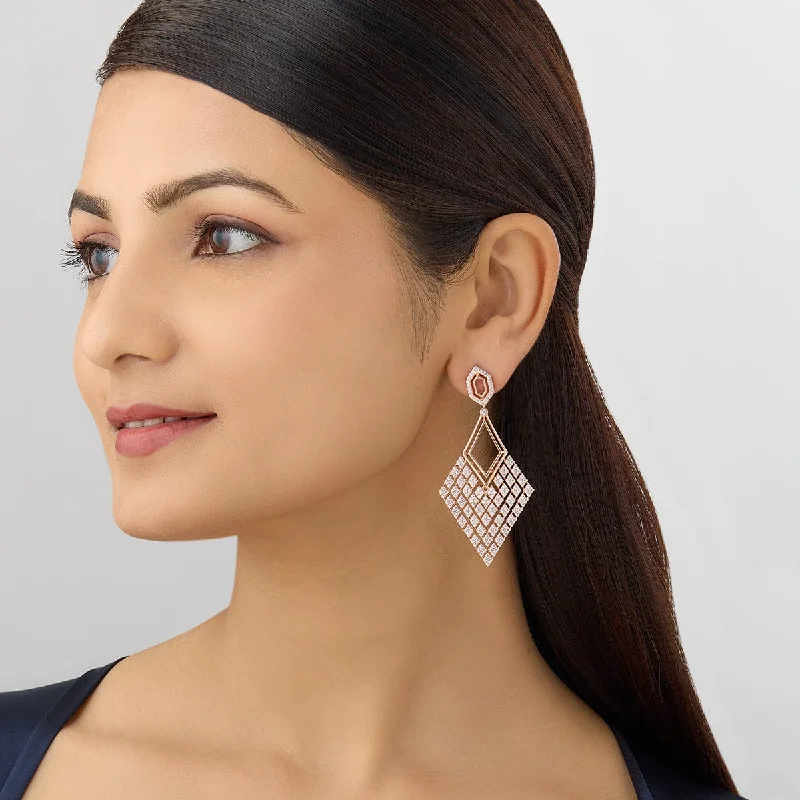 Women's Earrings – Elegant Designs for Every Personality--Zircon Earring 161668