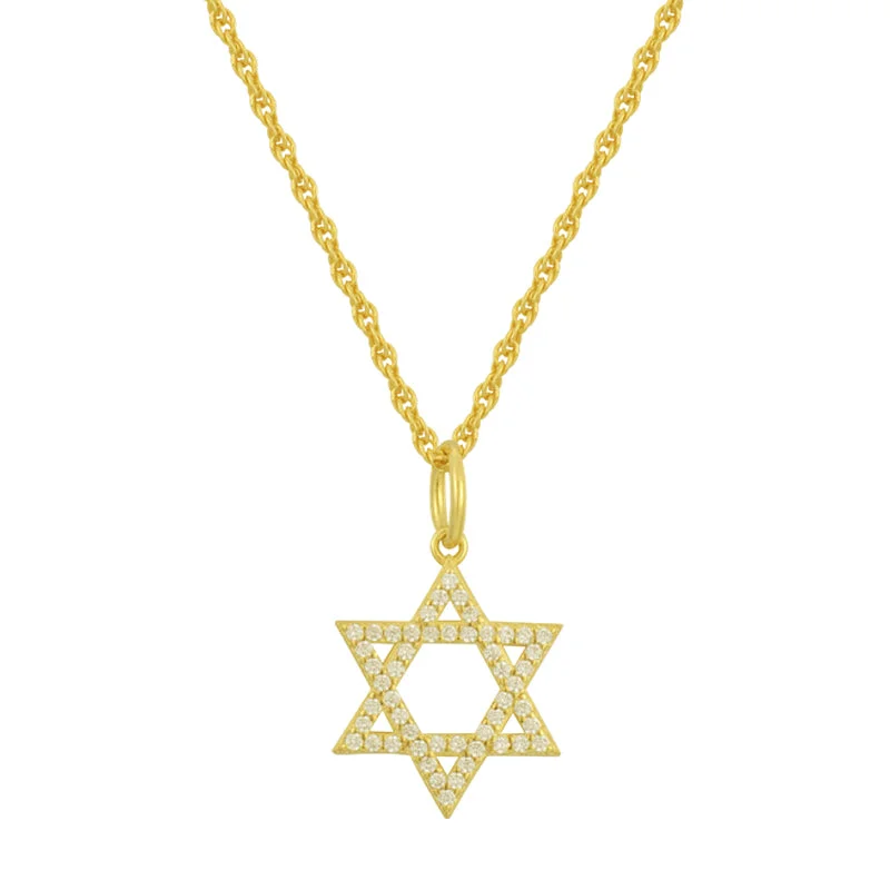 Shop Classic Women's Necklaces & Pendants with a Modern Twist-Star of David Necklace Shop Classic Women's Necklaces & Pendants with a Modern Twist-Star of David Necklace