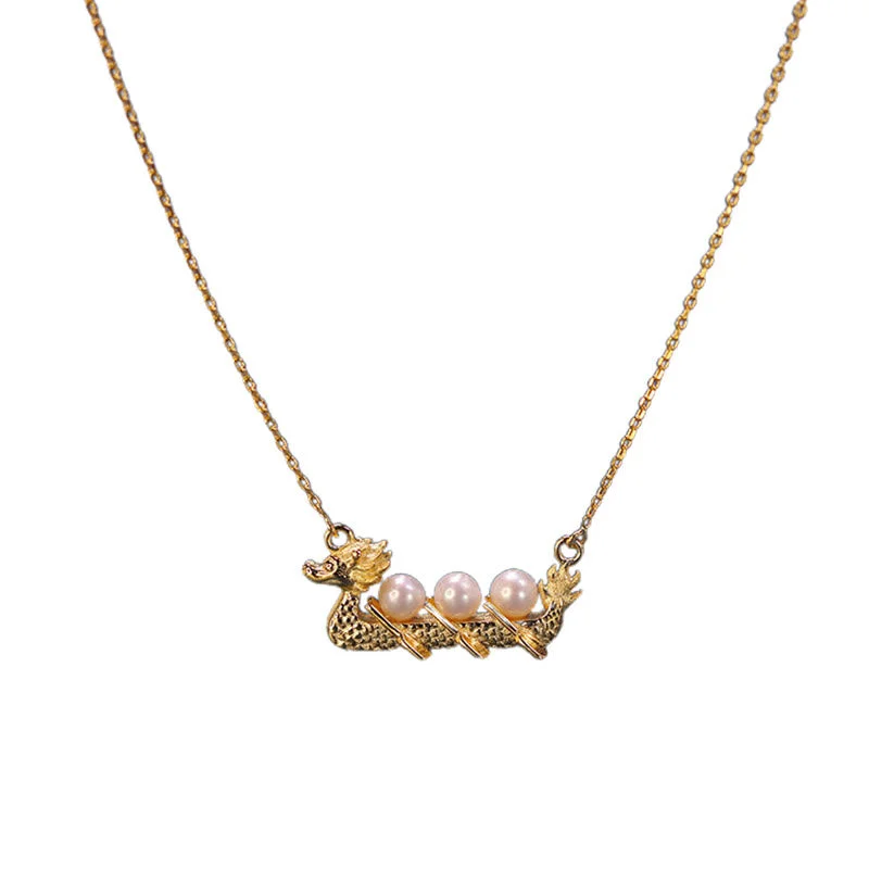 Shop Classic Women's Necklaces & Pendants with a Modern Twist-Buddha Stones Pearl Dragon Pattern Healing Bead Necklace Pendant Shop Classic Women's Necklaces & Pendants with a Modern Twist-Buddha Stones Pearl Dragon Pattern Healing Bead Necklace Pendant
