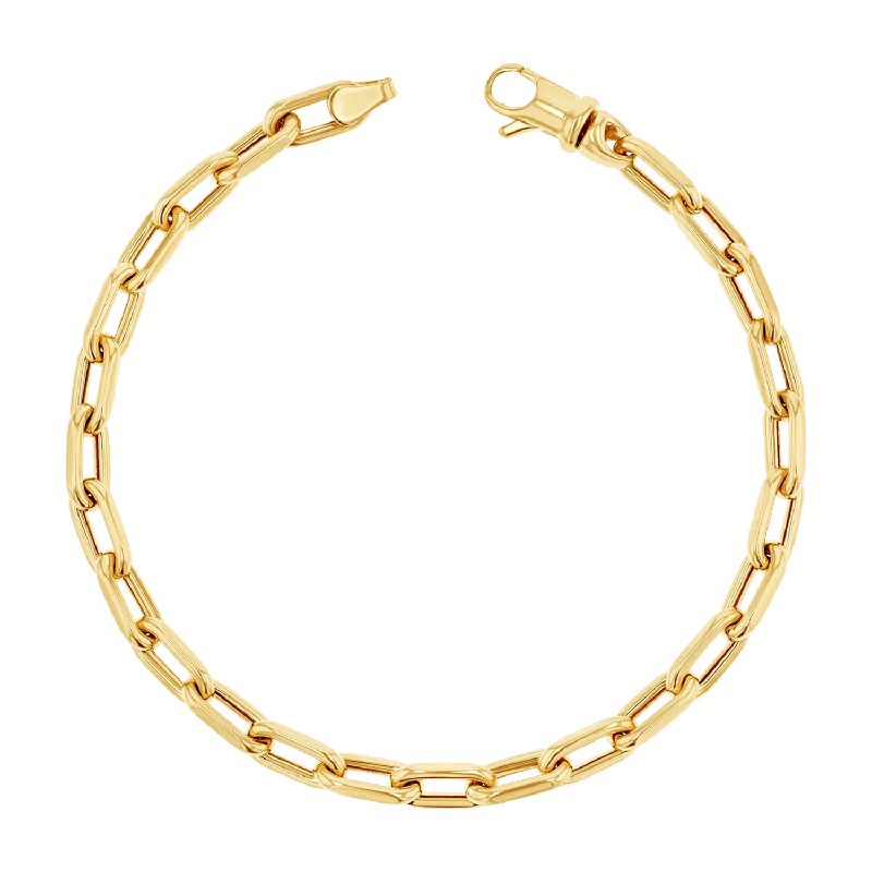 Silver Chain Bracelets for Men-14K Beverly Chain Bracelet