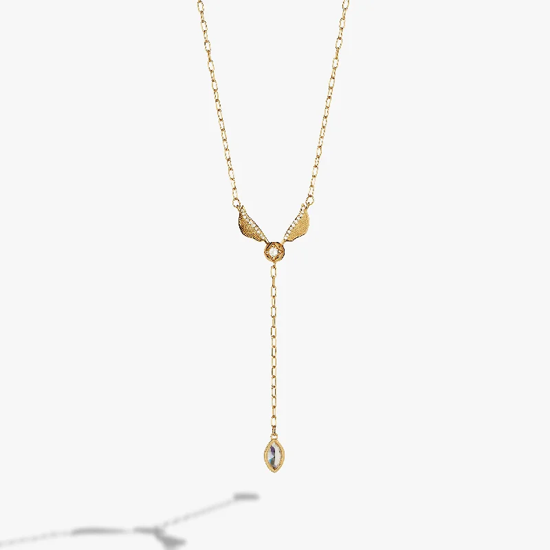 Shop Classic Women's  Necklaces & Pendants with a Modern Twist-Harry Potter™ Golden Snitch Lariat Necklace