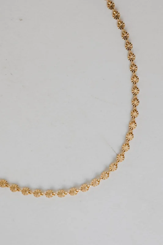 Shop Classic Women's Necklaces & Pendants with a Modern Twist-Adeline Gold Chain Necklace Shop Classic Women's Necklaces & Pendants with a Modern Twist-Adeline Gold Chain Necklace
