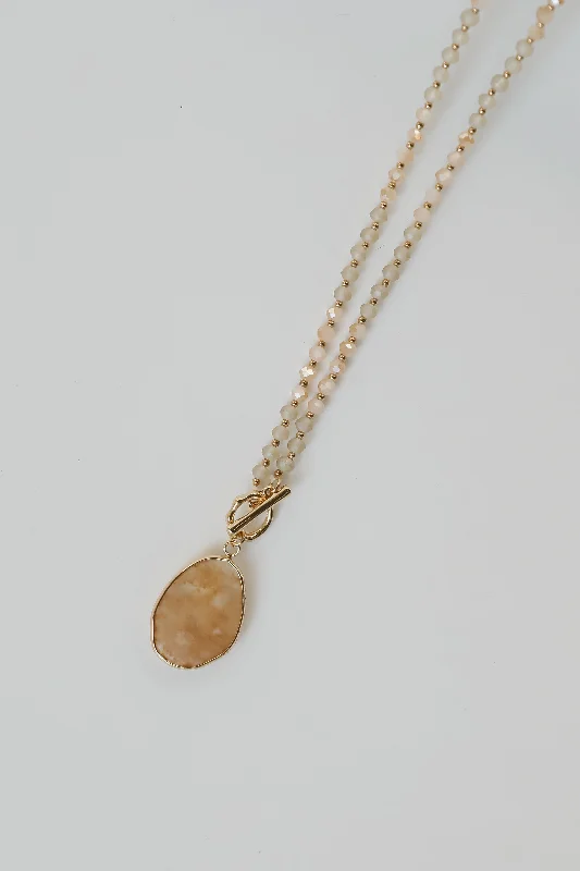 Shop Classic Women's Necklaces & Pendants with a Modern Twist-Alexis Natural Beaded Gemstone Necklace Shop Classic Women's Necklaces & Pendants with a Modern Twist-Alexis Natural Beaded Gemstone Necklace