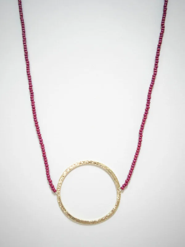 Shop Classic Women's Necklaces & Pendants with a Modern Twist-All Around Beaded Necklace - Mulberry Shop Classic Women's Necklaces & Pendants with a Modern Twist-All Around Beaded Necklace - Mulberry