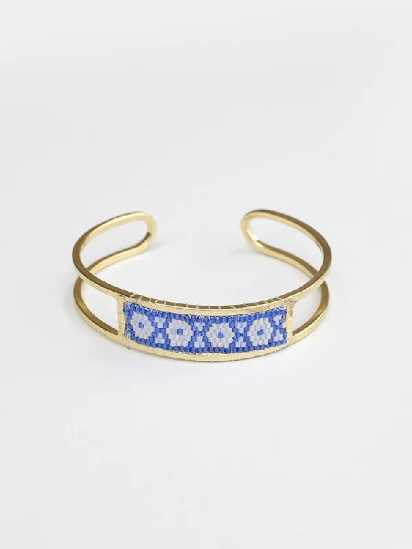 Adjustable Bangles for Women-Allegory Bracelet - Blue