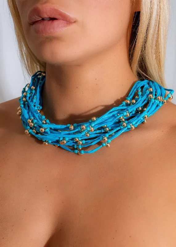 Shop Classic Women's Necklaces & Pendants with a Modern Twist-Back To Summer Necklaces Blue Shop Classic Women's Necklaces & Pendants with a Modern Twist-Back To Summer Necklaces Blue