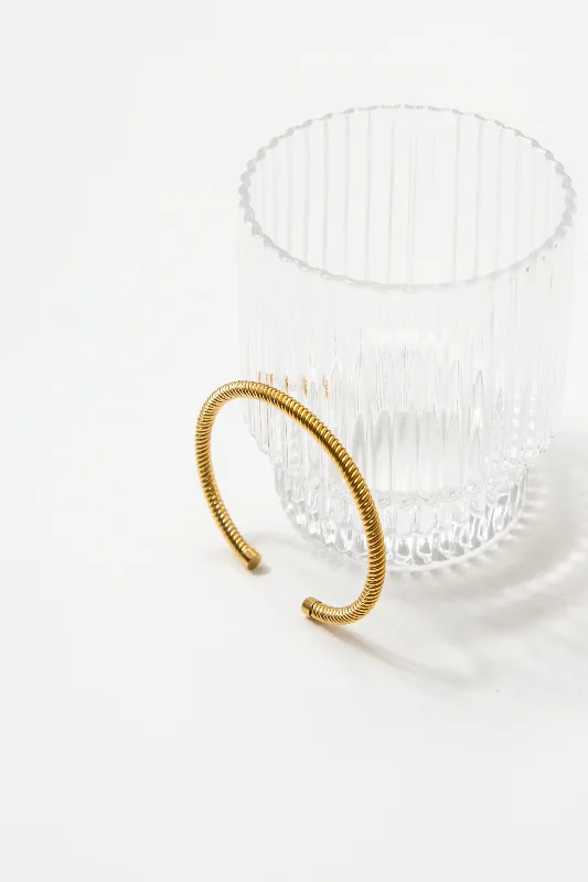 Vintage Gold Bangles for Women-CLASSIC BRACELET