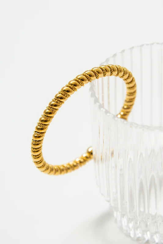 High-End Crystal Bangles for Women-DOUBLE LOOP BRACELET