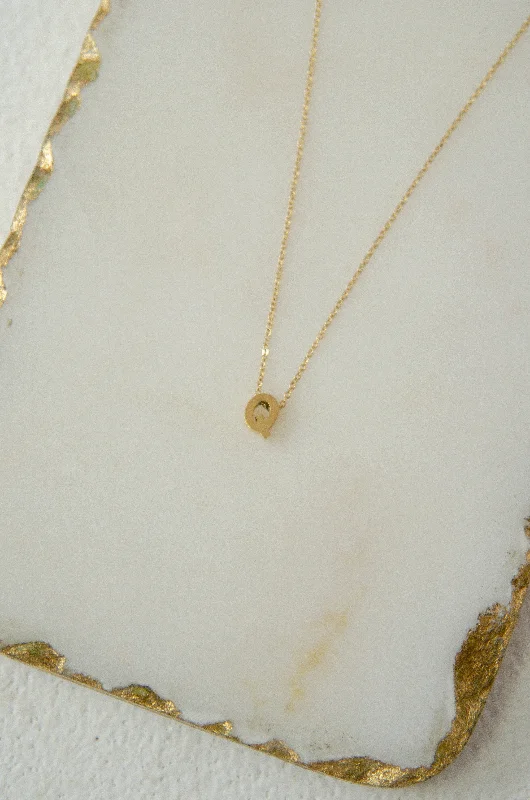 Shop Classic Women's Necklaces & Pendants with a Modern Twist-LETTERS NECKLACE // Q Shop Classic Women's Necklaces & Pendants with a Modern Twist-LETTERS NECKLACE // Q