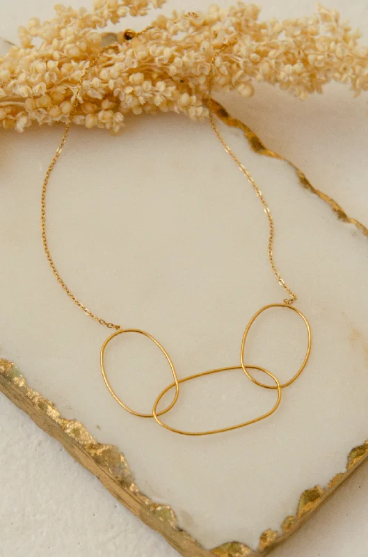 Shop Classic Women's  Necklaces & Pendants with a Modern Twist-OVAL NECKLACE