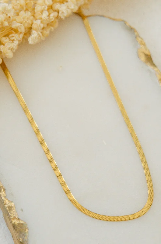 Shop Classic Women's Necklaces & Pendants with a Modern Twist-SNAKE CHAIN NECKLACE Shop Classic Women's Necklaces & Pendants with a Modern Twist-SNAKE CHAIN NECKLACE
