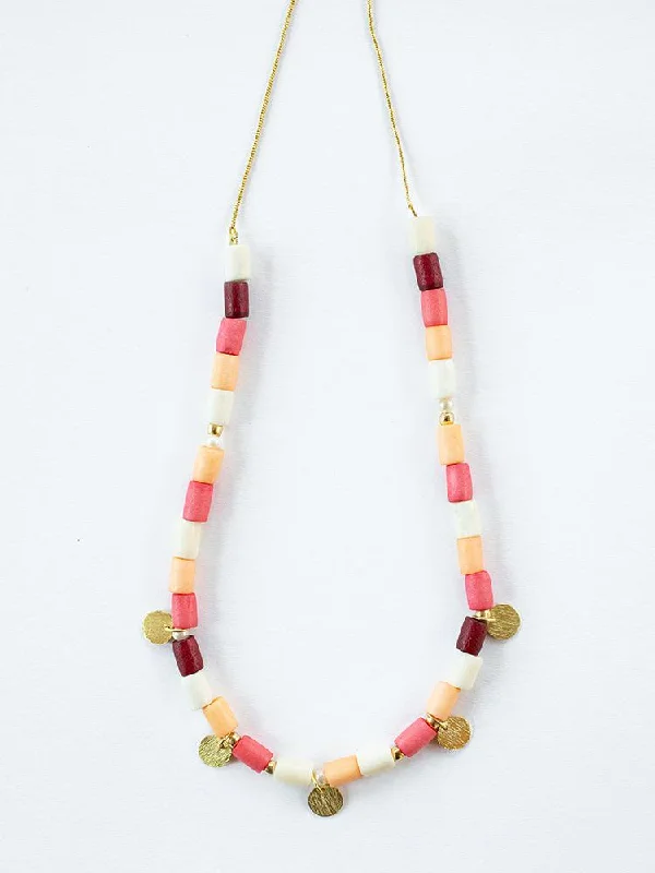 Shop Classic Women's Necklaces & Pendants with a Modern Twist-Emily Necklace - Coral Shop Classic Women's Necklaces & Pendants with a Modern Twist-Emily Necklace - Coral