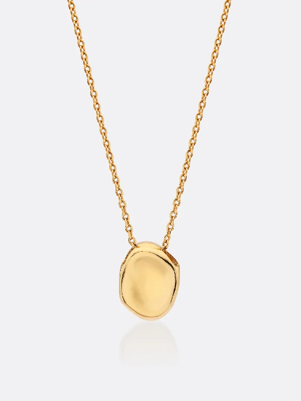 Shop Classic Women's Necklaces & Pendants with a Modern Twist-Golden Waves Molten Pendant Necklace Shop Classic Women's Necklaces & Pendants with a Modern Twist-Golden Waves Molten Pendant Necklace