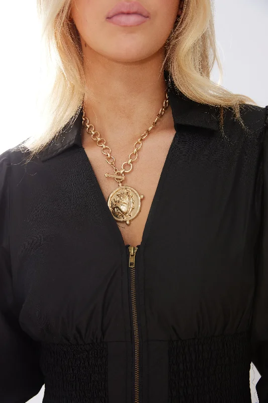 Shop Classic Women's Necklaces & Pendants with a Modern Twist-Hanna Bulldog Head Necklace Shop Classic Women's Necklaces & Pendants with a Modern Twist-Hanna Bulldog Head Necklace