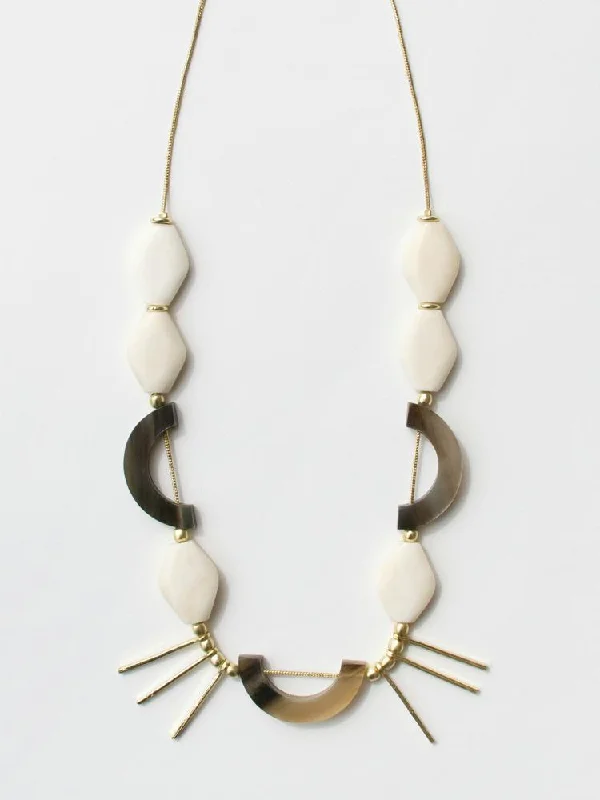 Shop Classic Women's Necklaces & Pendants with a Modern Twist-Henri Necklace - Horn Shop Classic Women's Necklaces & Pendants with a Modern Twist-Henri Necklace - Horn