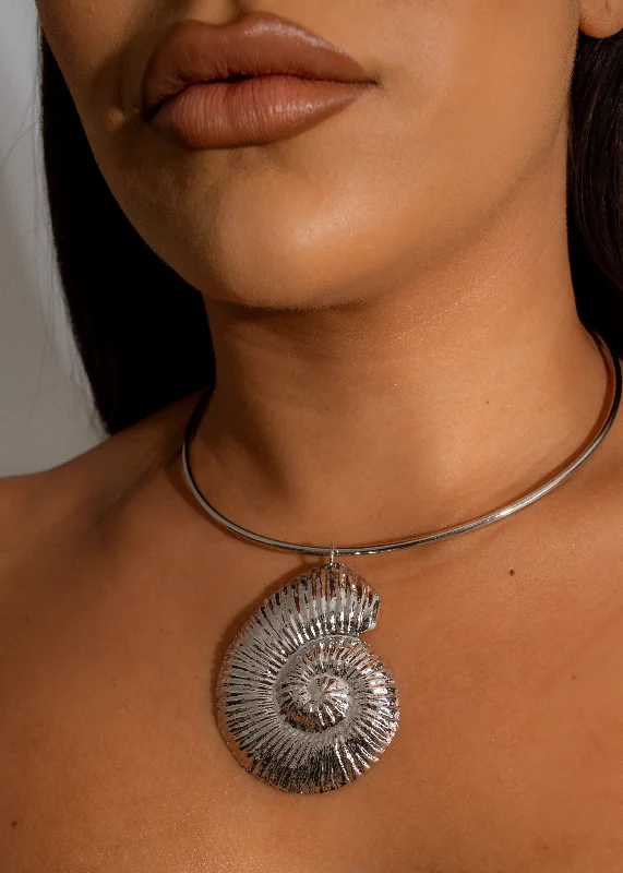 Shop Classic Women's Necklaces & Pendants with a Modern Twist-In The Caribbean Sea Choker Silver Shop Classic Women's Necklaces & Pendants with a Modern Twist-In The Caribbean Sea Choker Silver