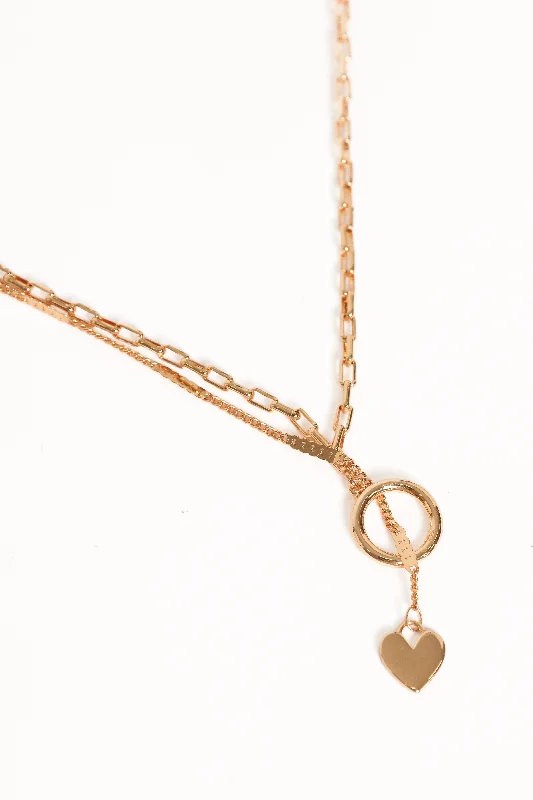 Shop Classic Women's  Necklaces & Pendants with a Modern Twist-Katie Necklace - Gold
