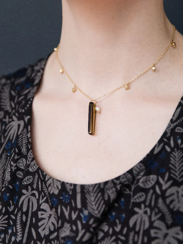 Shop Classic Women's Necklaces & Pendants with a Modern Twist-Kendall Necklace - Green Shop Classic Women's Necklaces & Pendants with a Modern Twist-Kendall Necklace - Green