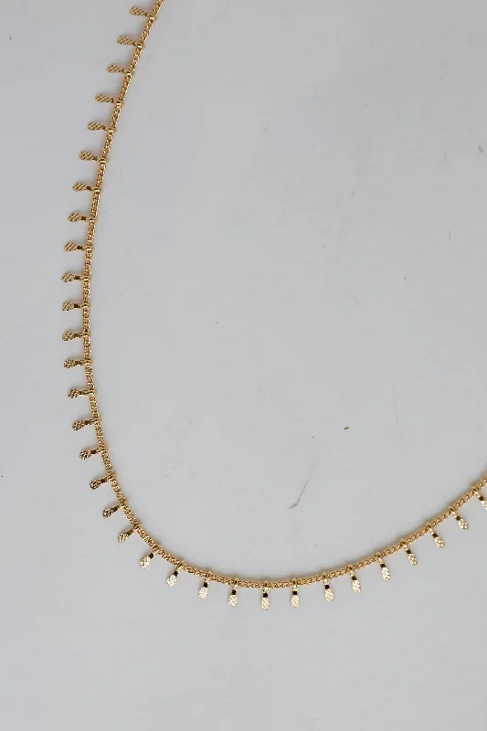 Shop Classic Women's Necklaces & Pendants with a Modern Twist-Kennedy Gold Necklace Shop Classic Women's Necklaces & Pendants with a Modern Twist-Kennedy Gold Necklace