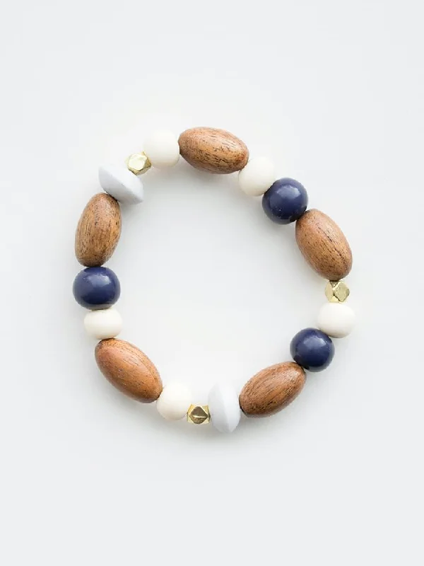 Simple Gold Bangles for Women-Kolkata Bracelet - Blue