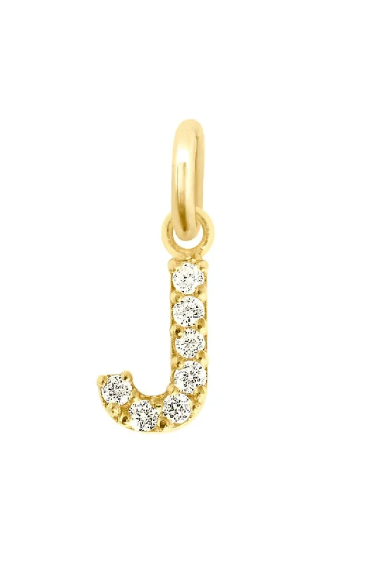 Shop Classic Women's Necklaces & Pendants with a Modern Twist-Lucky Letter Diamond Pendant - Yellow Gold (by Special Order) Shop Classic Women's Necklaces & Pendants with a Modern Twist-Lucky Letter Diamond Pendant - Yellow Gold (by Special Order)