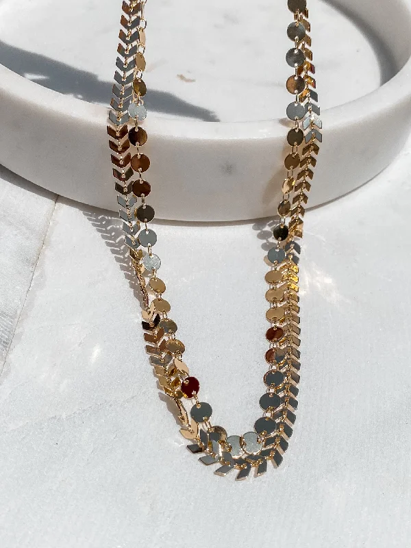 Shop Classic Women's  Necklaces & Pendants with a Modern Twist-Multi Chain Necklace
