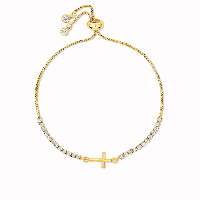 Luxury Gemstone Bangles for Women-My Small Circle Of Female Friends - Cross Bracelet Luxury Gemstone Bangles for Women-My Small Circle Of Female Friends - Cross Bracelet