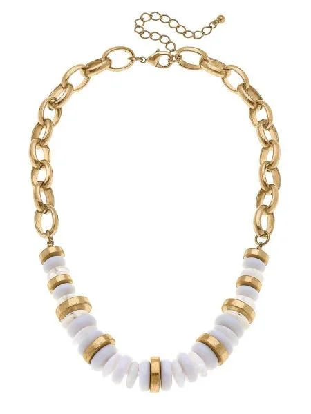 Shop Classic Women's Necklaces & Pendants with a Modern Twist-Peyton Beaded Chain Necklace Shop Classic Women's Necklaces & Pendants with a Modern Twist-Peyton Beaded Chain Necklace
